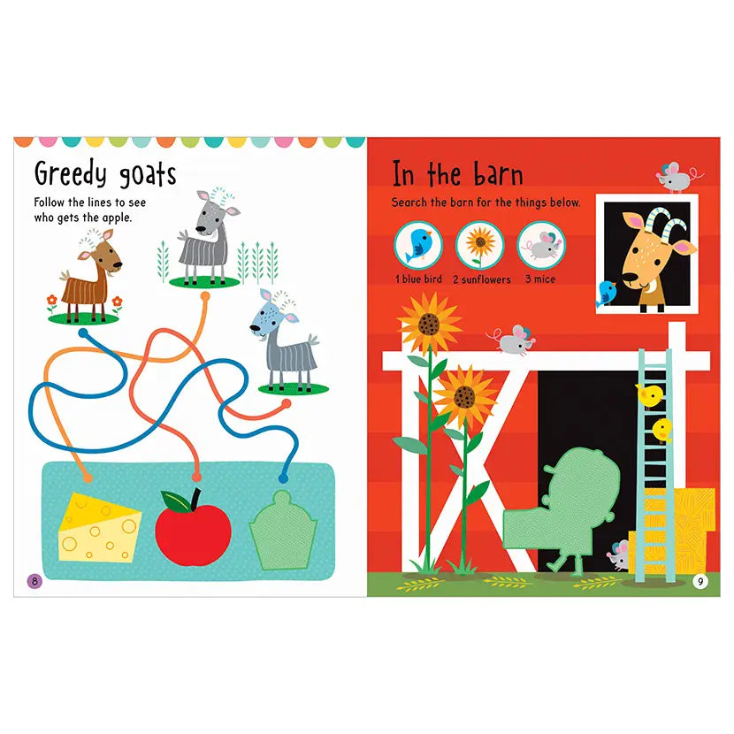 Big Stickers For Little Hands: Farm Friends